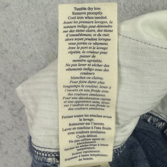 Faherty Essential Chambray Short 6.5" Drawstring Size XL indigo Dye NEW - Picture 12 of 14